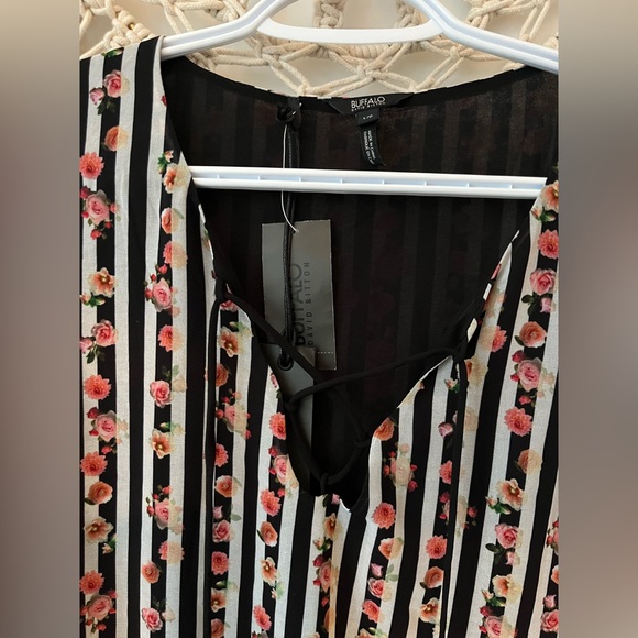 Buffalo Large Women’s Blouse with Bell Sleeves - Picture 2 of 3